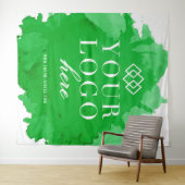 Waterverf Custom Logo Trade Show Event Achtergrond Wandkleed (In Situ (horizontaal))