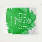 Waterverf Custom Logo Trade Show Event Achtergrond Wandkleed (Voorkant (horizontaal))
