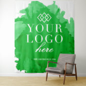 Waterverf Custom Logo Trade Show Event Achtergrond Wandkleed (In situ)