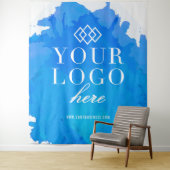 Waterverf Custom Logo Trade Show Event Achtergrond Wandkleed (In situ)