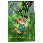 Waterverf Custom Paashaas Medium Cadeauzakje (Voorkant)