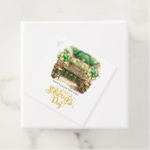 Waterverf Custom St. Patrick's Day Pub Bedankjes Labels (In situ)