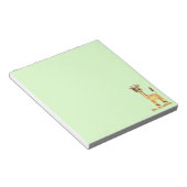Waterverf Cute Baby Giraffe Notitieblok (Schuin)