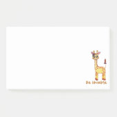 Waterverf Cute Baby Giraffe Post-it® Notes (Voorkant)