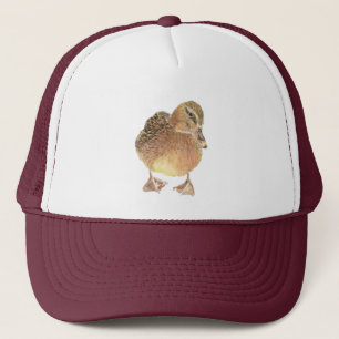 Waterverf Cute Boerderij Duck Bird Art Trucker Pet