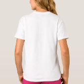 Waterverf Cute Boho Rainbow Mini Love Heart T-shirt (Achterkant)