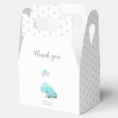 Waterverf Cute Car Baby shower Boy Favor Box 🎈 Bedankdoosjes (Geopend)