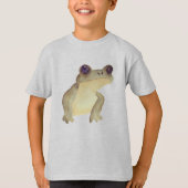 Waterverf Cute Frog T-shirt (Voorkant)