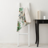 Waterverf Cute Koala Beer Wildlife Animal Art Sherpa Deken (In situ)