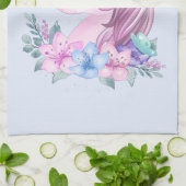 Waterverf Cute & Magical Baby Unicorn Theedoek (Gevouwen)