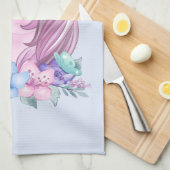 Waterverf Cute & Magical Baby Unicorn Theedoek (Quarter Fold)