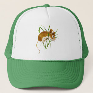 Waterverf Cute Mouse Mice Wildlife Natuur Trucker Pet