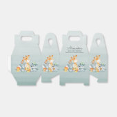 Waterverf Cute Safari Oerwouden Birthday Bedankdoosjes (Uitgevouwen)