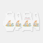 Waterverf Cute Safari Oerwouden Birthday Bedankdoosjes (Uitgevouwen)