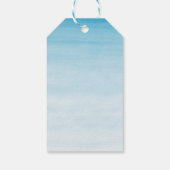 Waterverf Cute Safari Oerwouden Hartelijk dank Cadeaulabel (Achterkant)