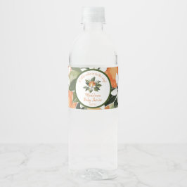 Waterverf cutie op de weg Baby shower Waterfles Etiket