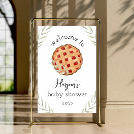 Waterverf Cutie Pie Bakken Welkomstbord Poster