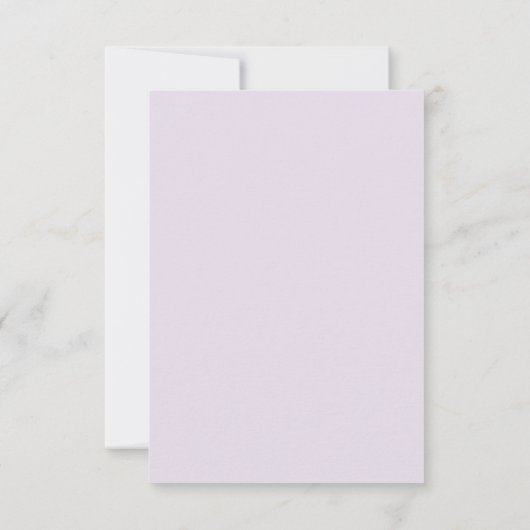 Waterverf Cypress Trees Wedding RSVP (Achterkant)