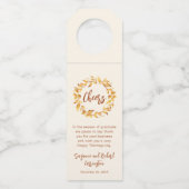 Waterverf daalt ledematen. Labels met flesjes (Voorkant)