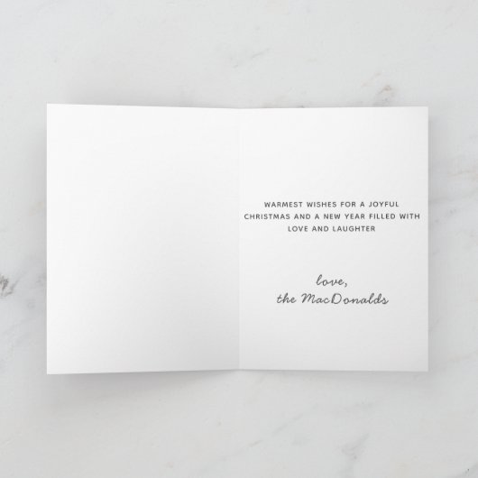 Waterverf Dachshund Vakantie krans Kerstmis Kaart (Binnen)