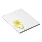Waterverf Daffodil 2 Notitieblok (Schuin)