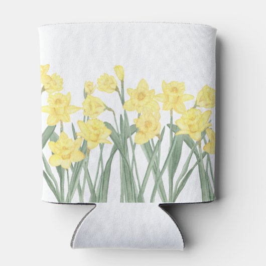 Waterverf Daffodil Blikjeskoeler (Achterkant)