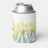 Waterverf Daffodil Blikjeskoeler (Blikje Achterkant)