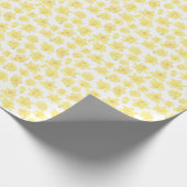 Waterverf Daffodil Ditzy Floral Cadeaupapier (Hoek)