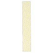 Waterverf Daffodil Ditzy Floral Long Lange Tafelloper (Voorkant)