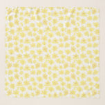 Waterverf Daffodil Ditzy Floral Sjaal<br><div class="desc">Stap uit voor je favoriete lenteverkeer met deze waterverf dodderende sjaals! Koop het collectie voor prachtige,  daffy gedrukte artikelen. Ga naar www.theprintsprincess.com en www.instagram.com/theprintsprincess voor meer werk en meer informatie over deze kunstenaar</div>