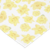 Waterverf Daffodil Ditzy Floral Tafelkleed (Gekanteld)