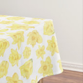 Waterverf Daffodil Ditzy Floral Tafelkleed (Voorbeeld)