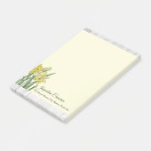 Waterverf Daffodils Botanische illustratie Post-it® Notes (Schuin)