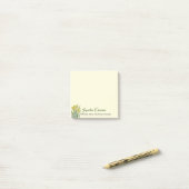 Waterverf Daffodils Botanische illustratie Post-it® Notes (Op bureau)
