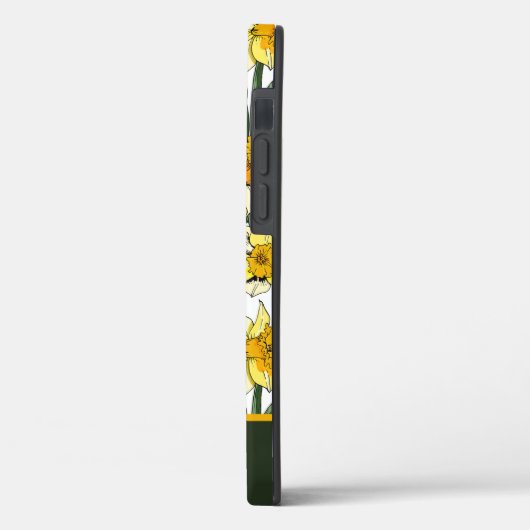  Waterverf Daffodils Floral Pattern Case-Mate iPhone Case (Achterkant / Links)