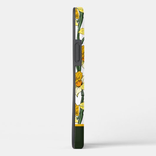  Waterverf Daffodils Floral Pattern Case-Mate iPhone Case (Achterkant / Rechts)