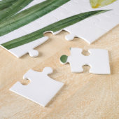 Waterverf Daffodils Flower Portrait Illustratie Legpuzzel (Zijkant)