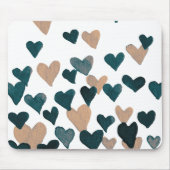 Waterverf dag valentijn - neutraal muismat (Voorkant)