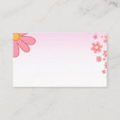 Waterverf dagblad Baby shower Book Request Informatiekaartje (Achterkant)