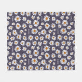 Waterverf dagen Aangepaste naam blauw Fleece Deken (Voorkant (Horizontaal))