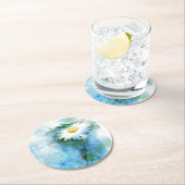 Waterverf  dagen - Alle opties Ronde Kartonnen Onderzetter (Insitu)