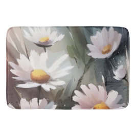 Waterverf Daisies Badmat