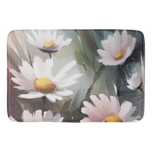 Waterverf Daisies Badmat