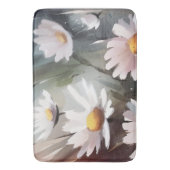 Waterverf Daisies Badmat (Voorkant Verticaal)
