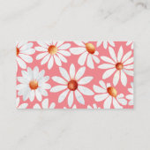 Waterverf Daisies Books for Baby Informatiekaartje (Achterkant)