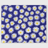 Waterverf Daisies Cadeaupapier (Vlak)