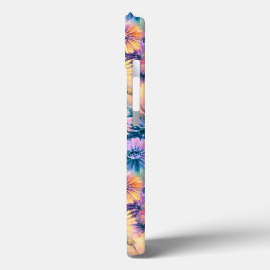 Waterverf Daisies iPhone/iPad case (Achterkant / Links)