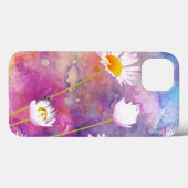 Waterverf Daisies iPhone/iPad case (Achterkant (horizontaal))