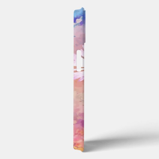 Waterverf Daisies iPhone/iPad case (Achterkant / Rechts)