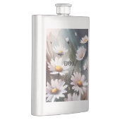 Waterverf Daisies Patroon Aangepaste naam Flacon (Rechts)